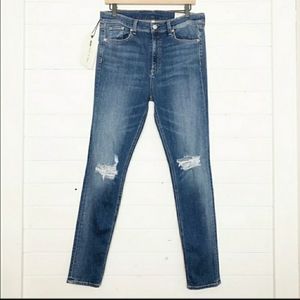 Rag and Bone Bonnie High Rise Skinny Jean